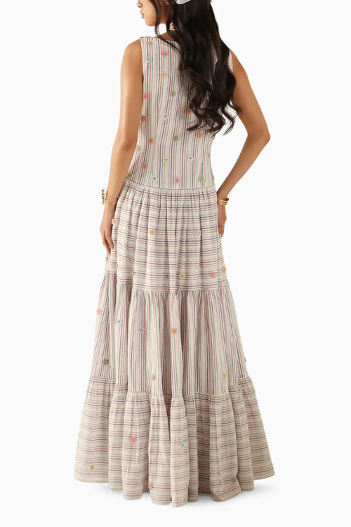 Lily Multi-Striped Dress
