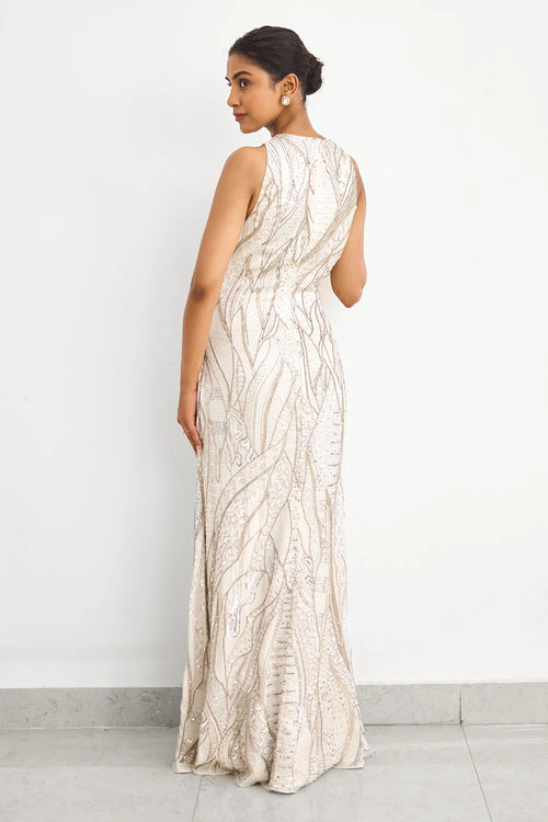 Gold Frost Gown