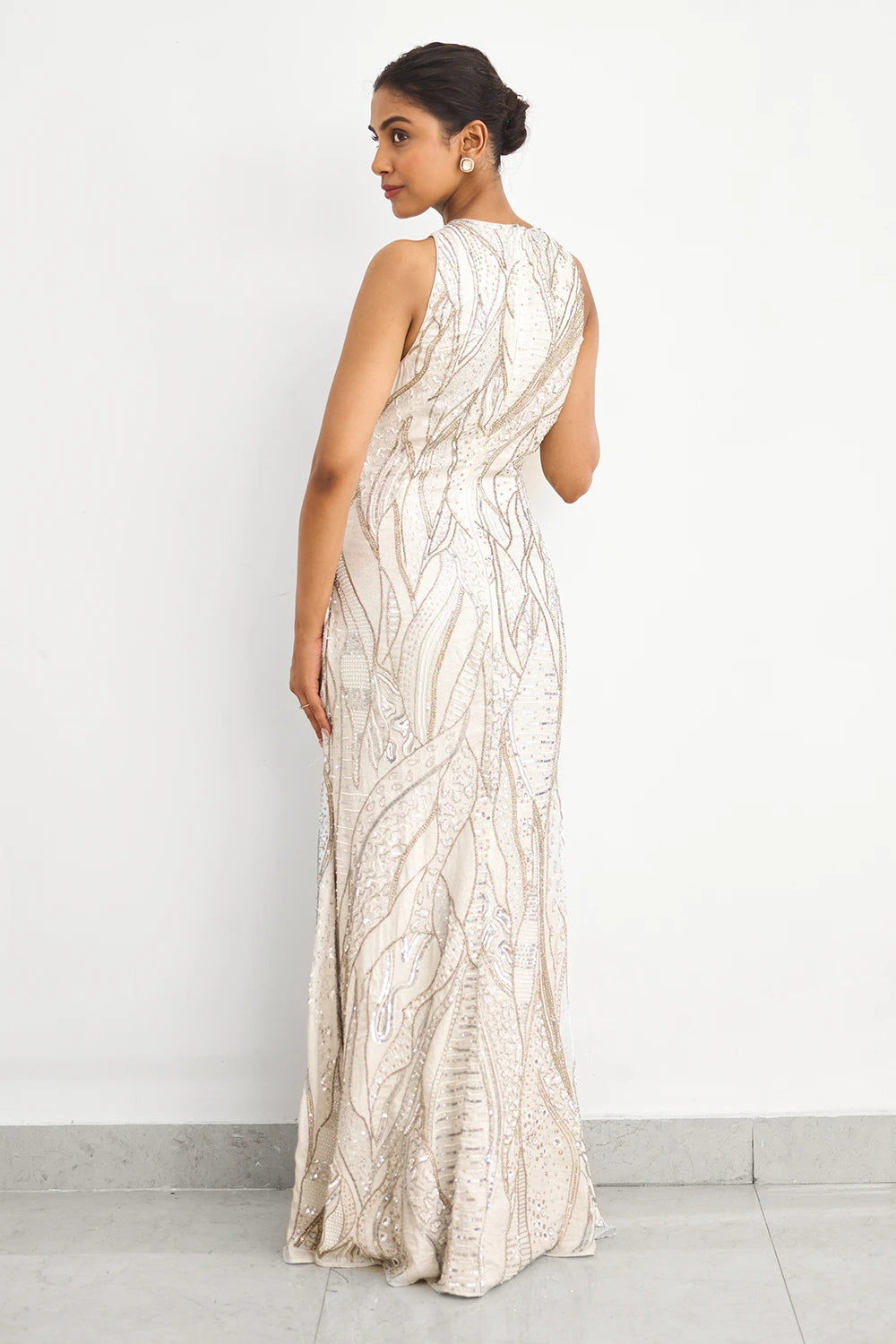 Gold Frost Gown