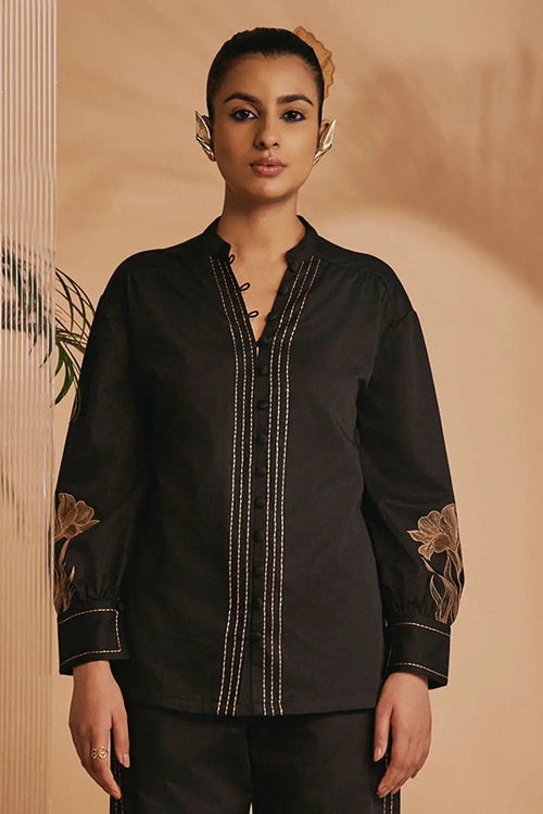 Black Lilly Shirt