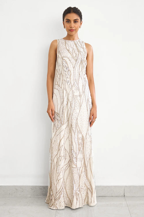 Gold Frost Gown