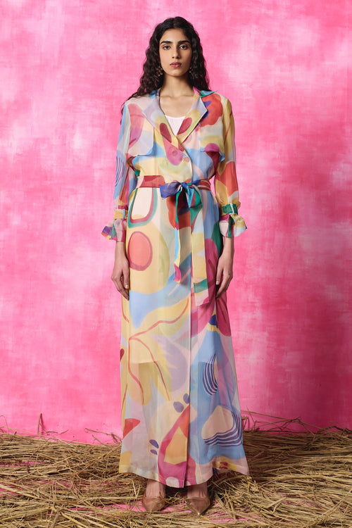 Gardenia Trench Coat