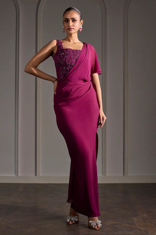 Glamor Grace Draped Saree