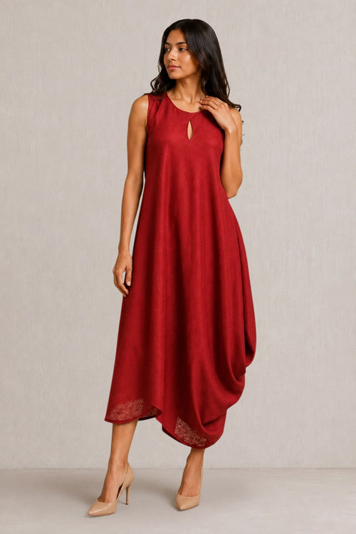 Red Bali Dress