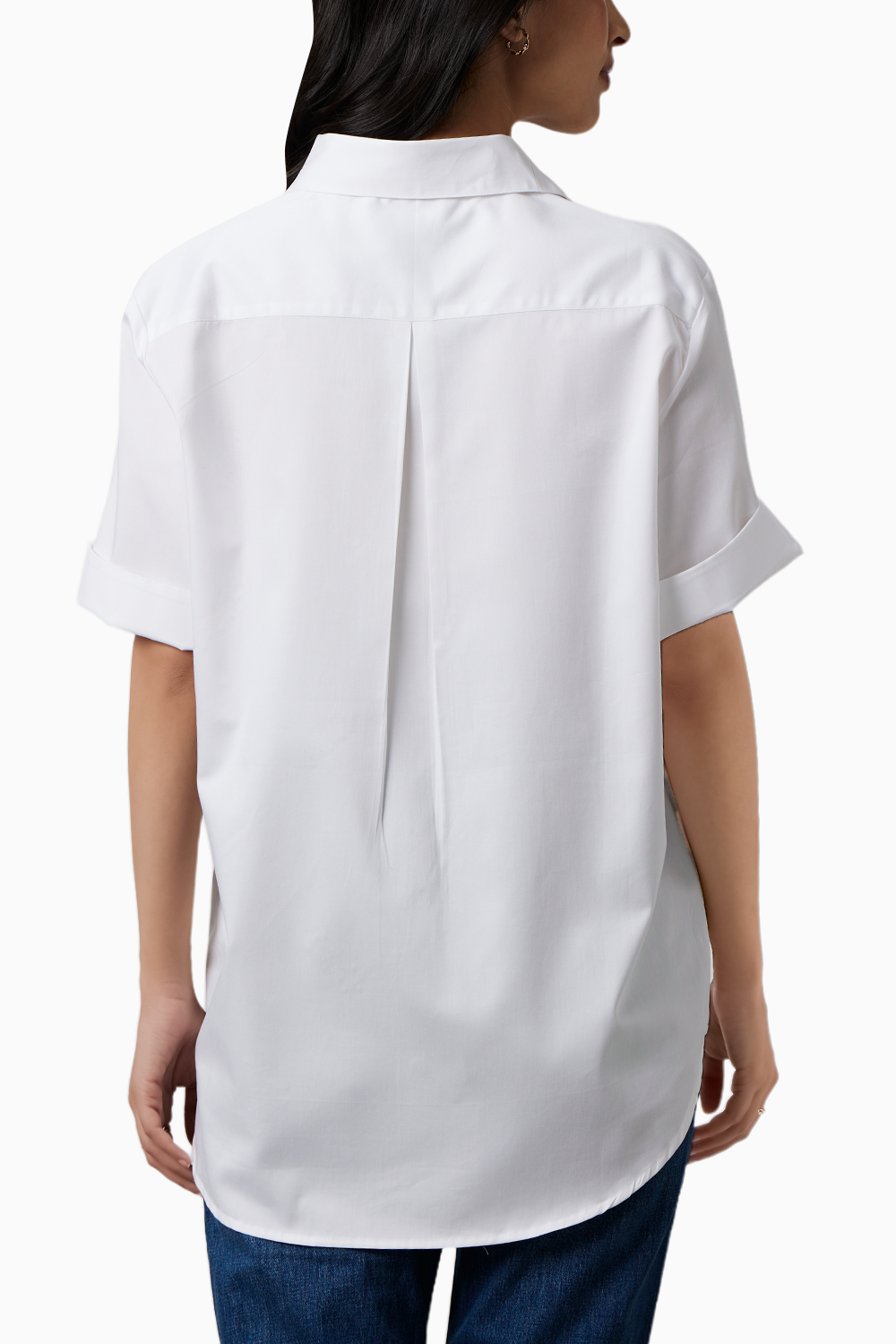 White L'amour Embroidered Shirt