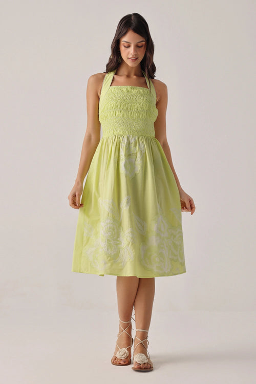 Lime Isles Hazel Midi Dress