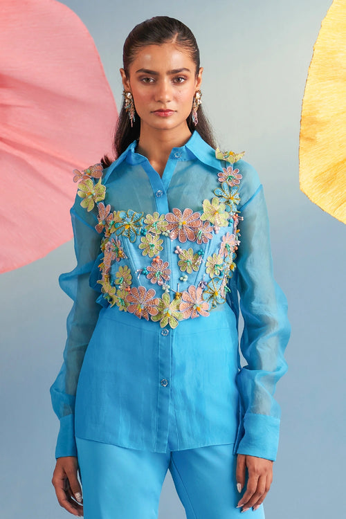 Delilah Shirt and Bolero Set