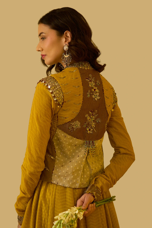 Sital Kurta with Dhara Dupatta and Alka Gilet
