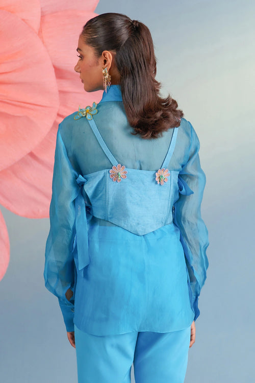 Delilah Shirt and Bolero Set