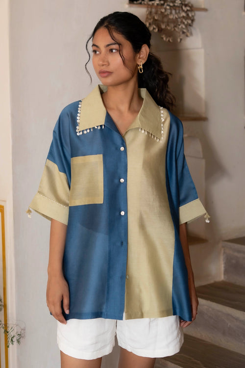 Mint Blue Tokyo Shirt