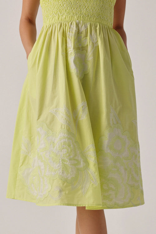 Lime Isles Hazel Midi Dress