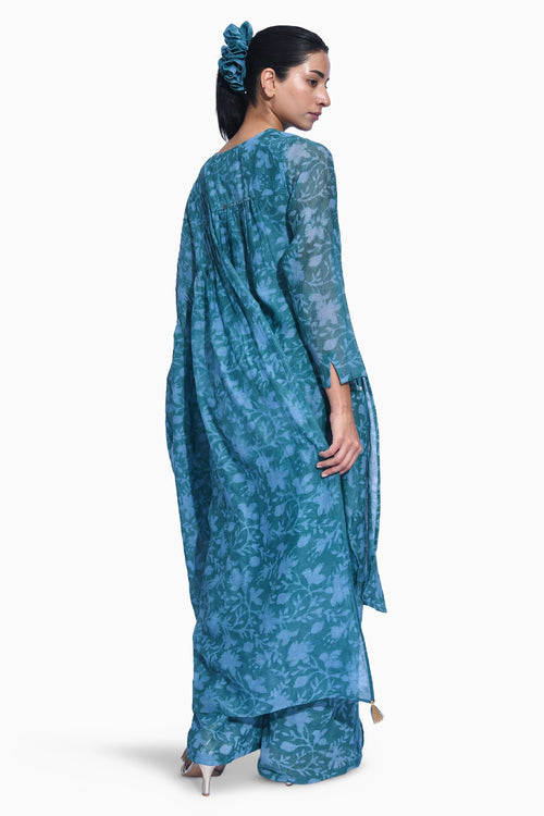 Blue Mori Suit Set