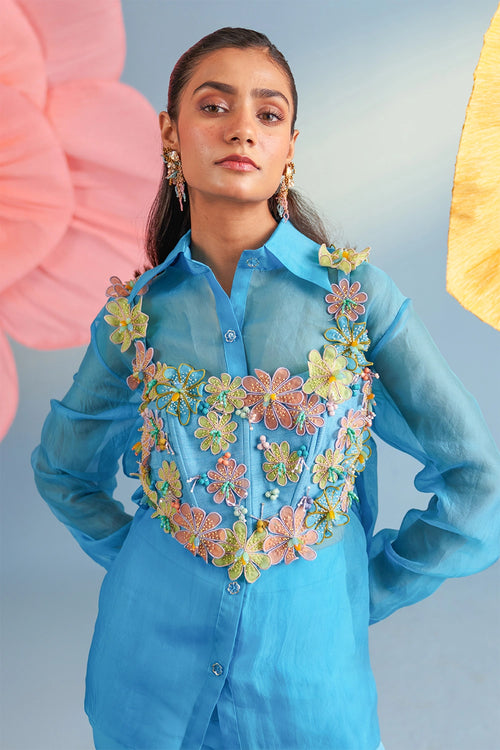 Delilah Shirt and Bolero Set