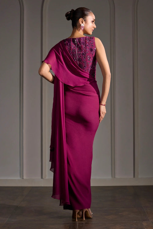 Glamor Grace Draped Saree