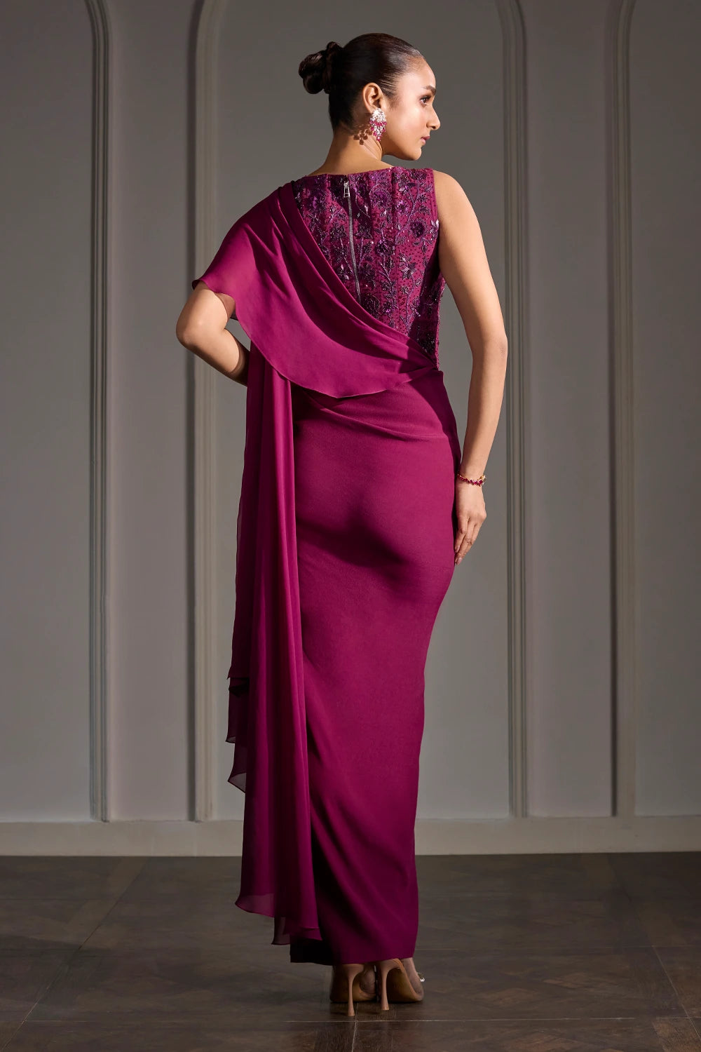 Glamor Grace Draped Saree