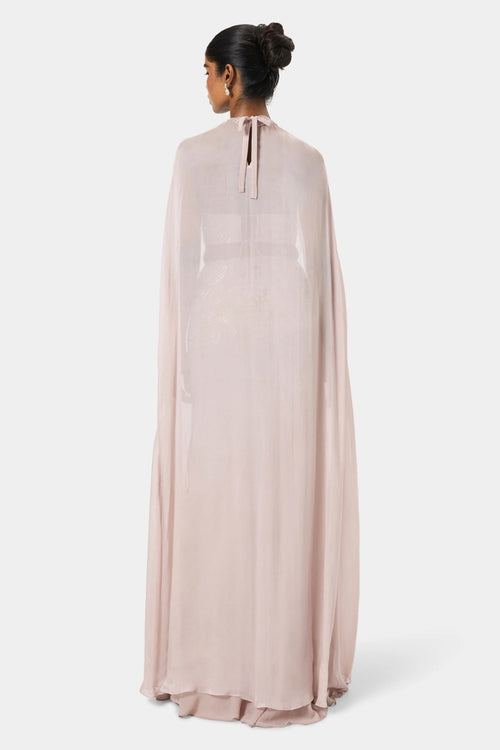 Dusk Embellished Overlay Cape