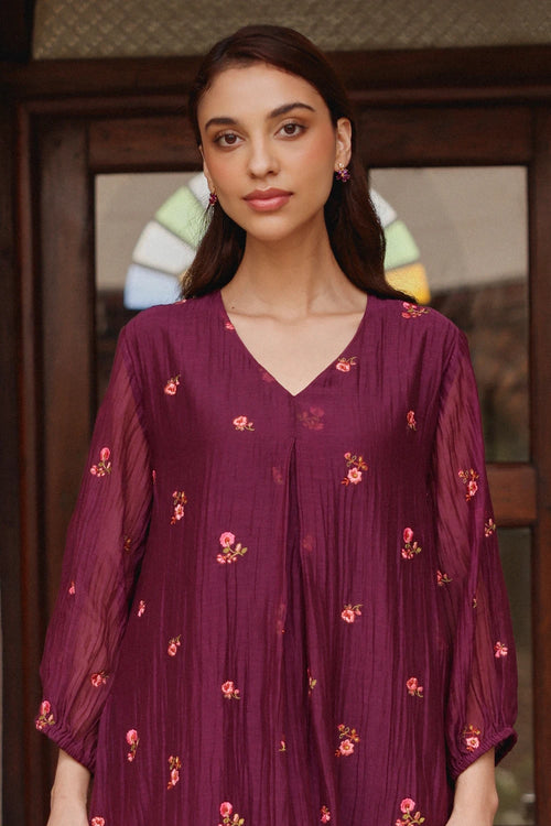 Amethyst Bloom Dress