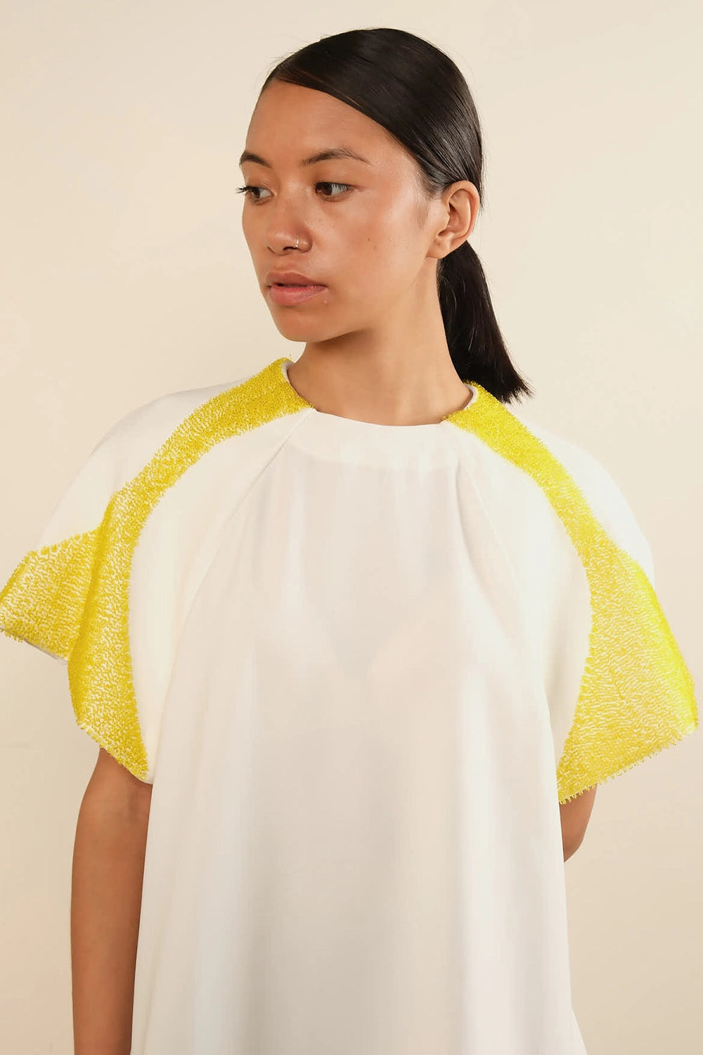 Fish Gill Overlay Dress
