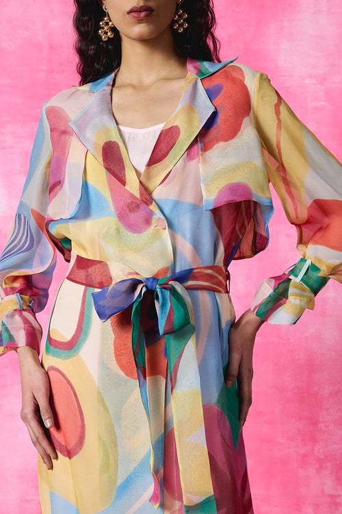 Gardenia Trench Coat