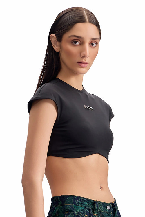 Structure Crop Tee