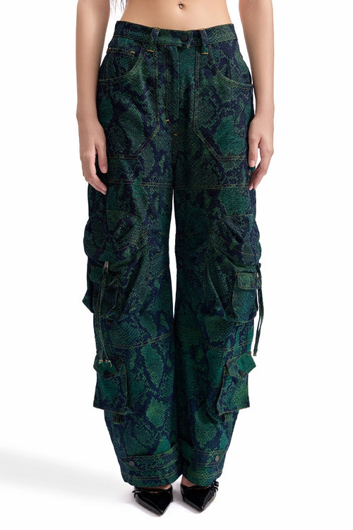 Serpent Cargo Denim