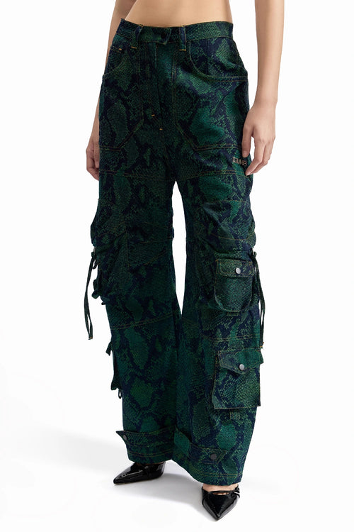 Serpent Cargo Denim