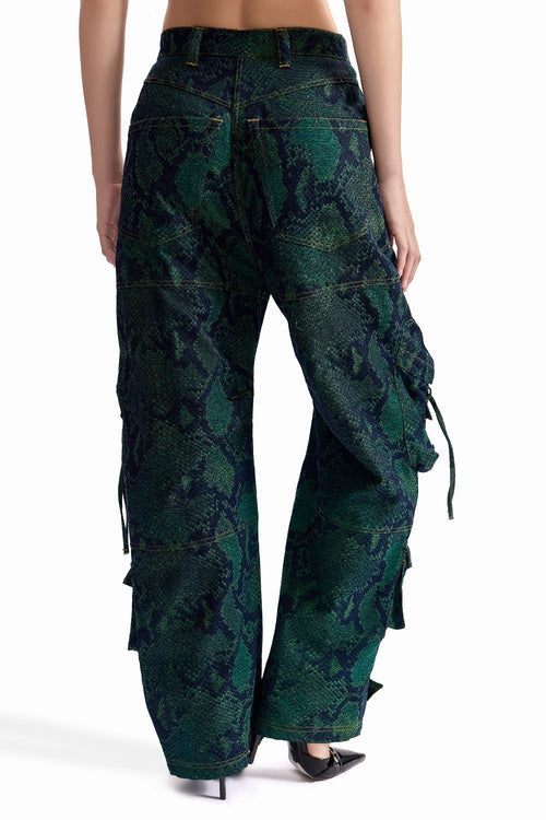Serpent Cargo Denim