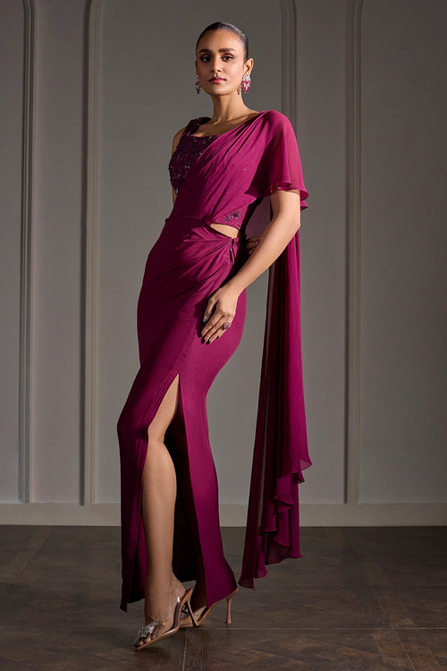 Glamor Grace Draped Saree