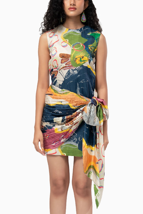 Milo Tie Up Dress