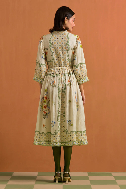 Ivory Verdant String Dress