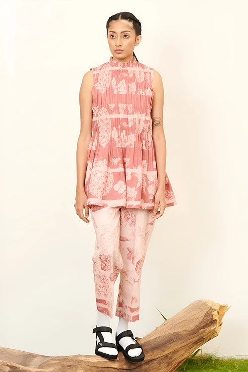 Peach Bunny Border Co-ord Set