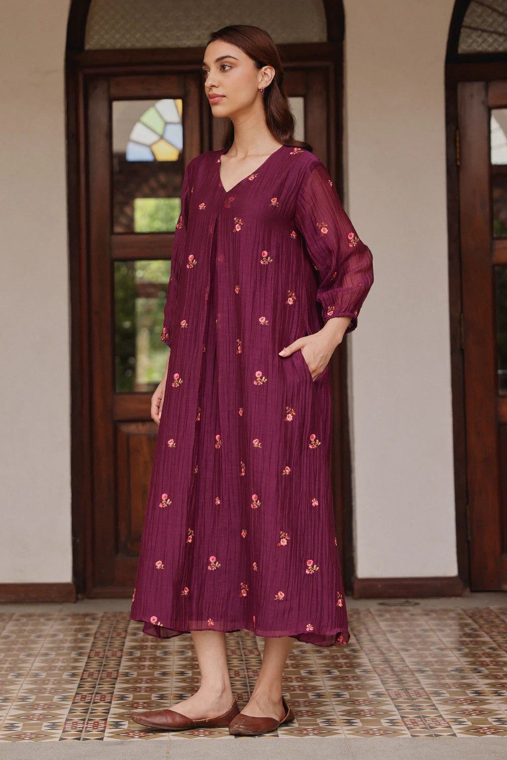 Amethyst Bloom Dress