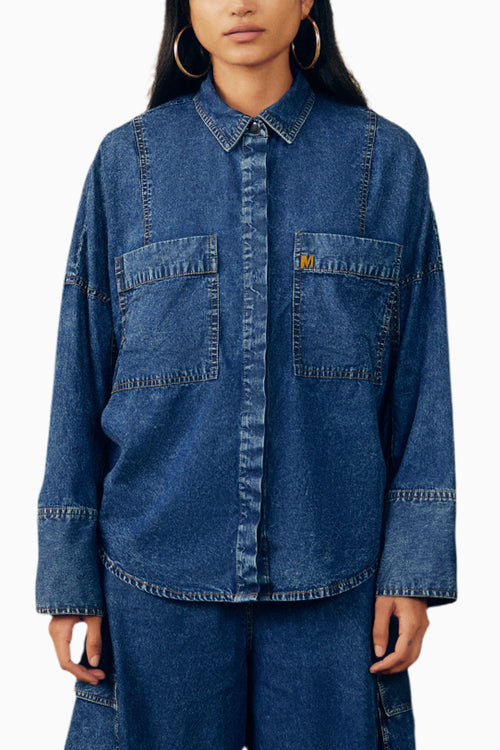 Washed Denim Shirt