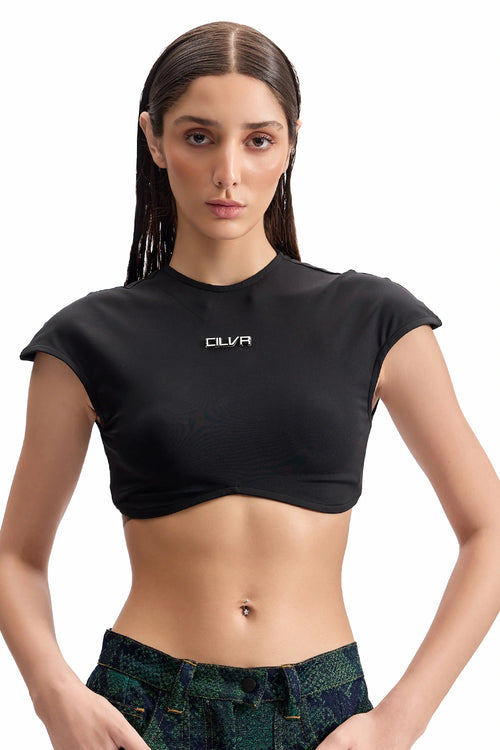 Structure Crop Tee