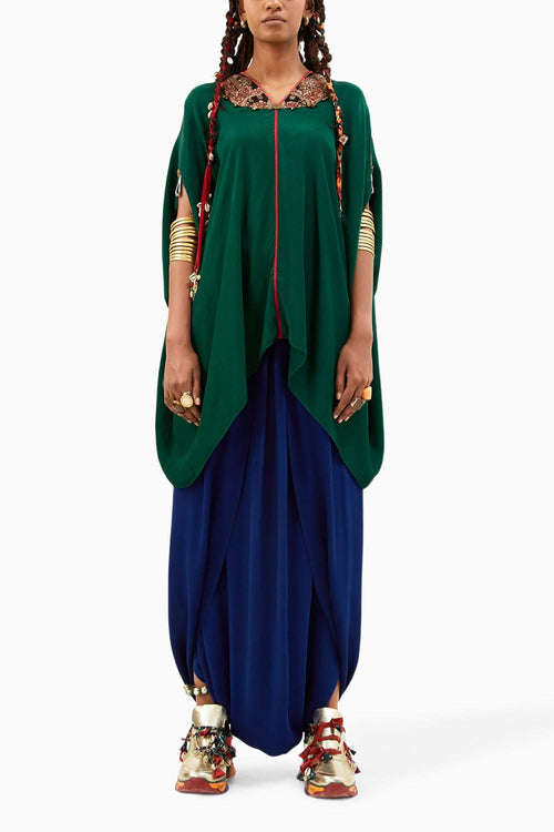 Hara Neel Fizaa Kaftan Tunic Set