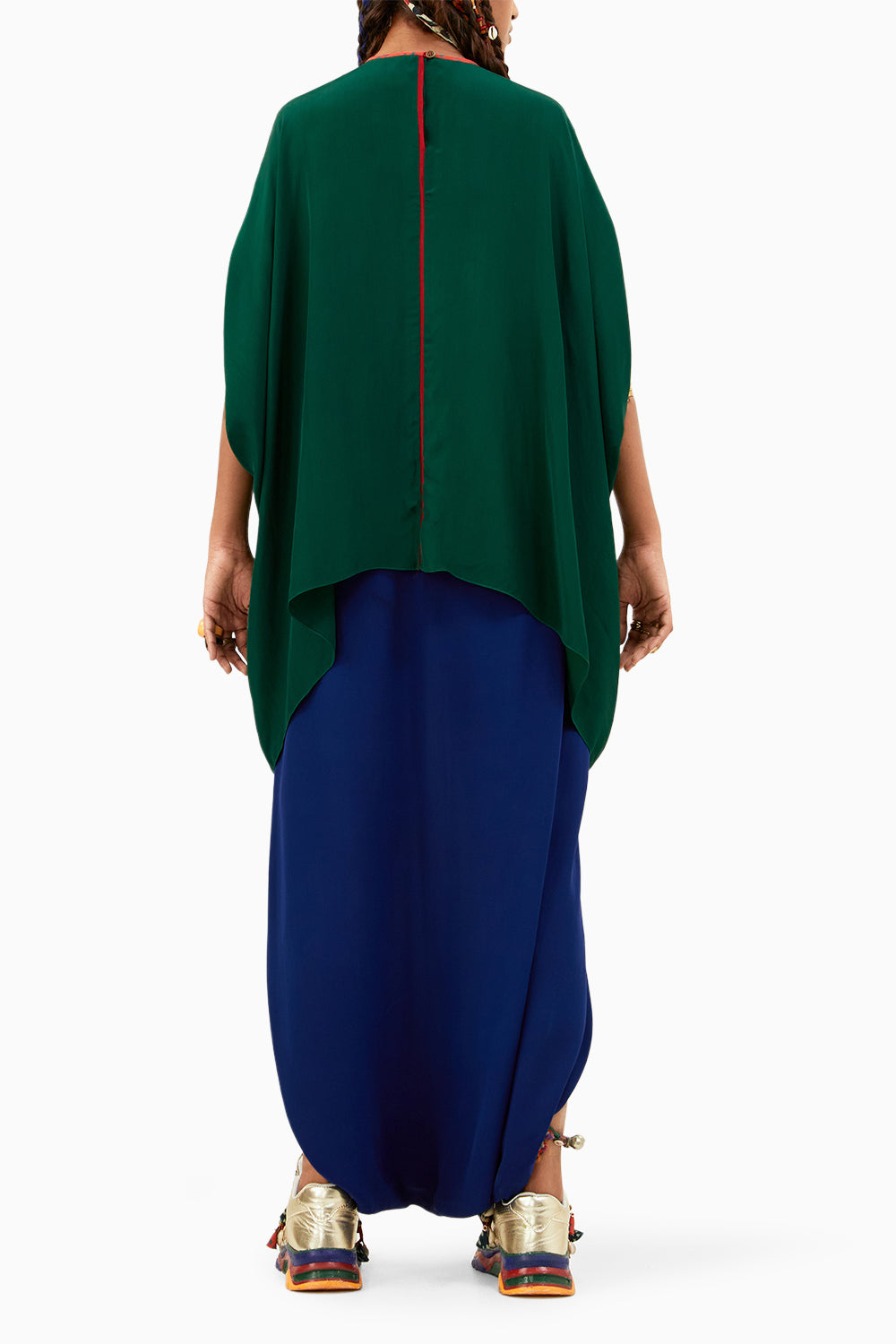 Hara Neel Fizaa Kaftan Tunic Set