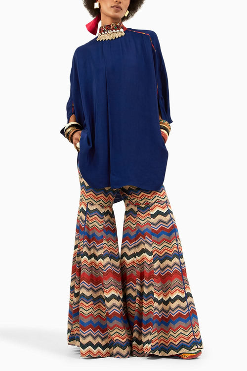 Sapphire Multi Ritu Kaftan Top Set