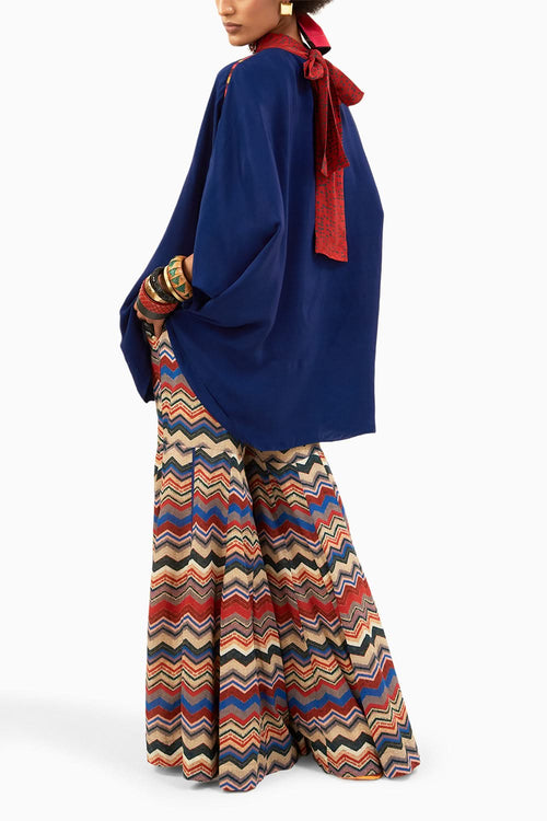 Sapphire Multi Ritu Kaftan Top Set