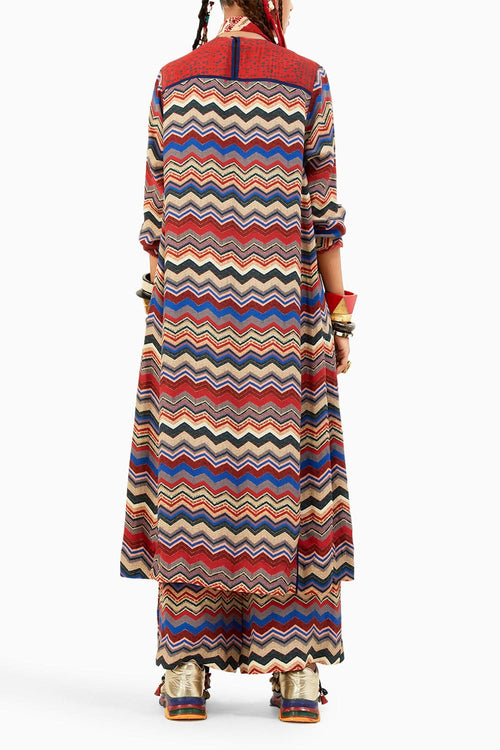 Multi Wave Rudra Kurta Set