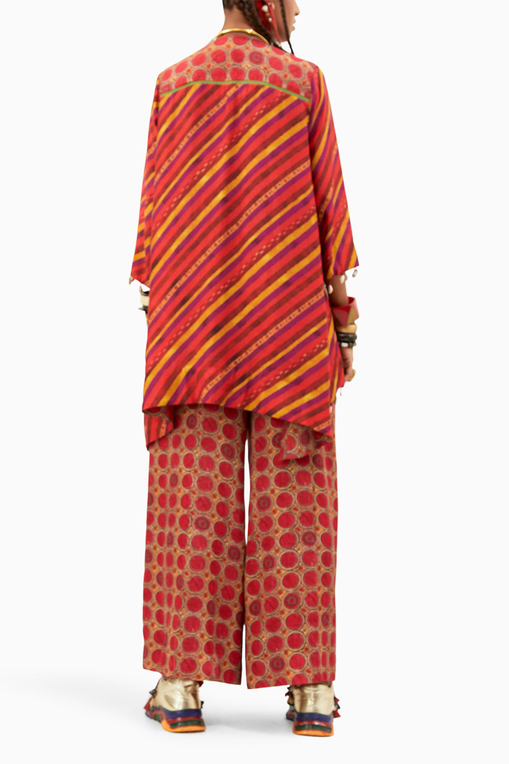 Sindoor Mitra Short Kurta with Trouser Set