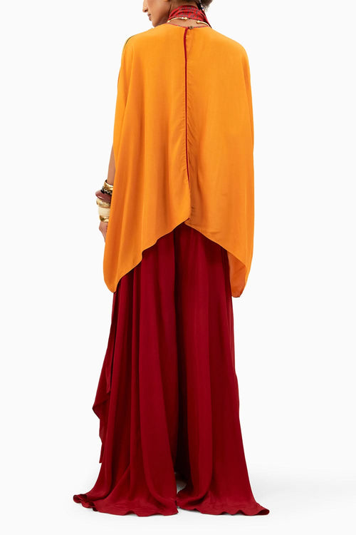 Topaz Sindoor Fizaa Kaftan Tunic Set