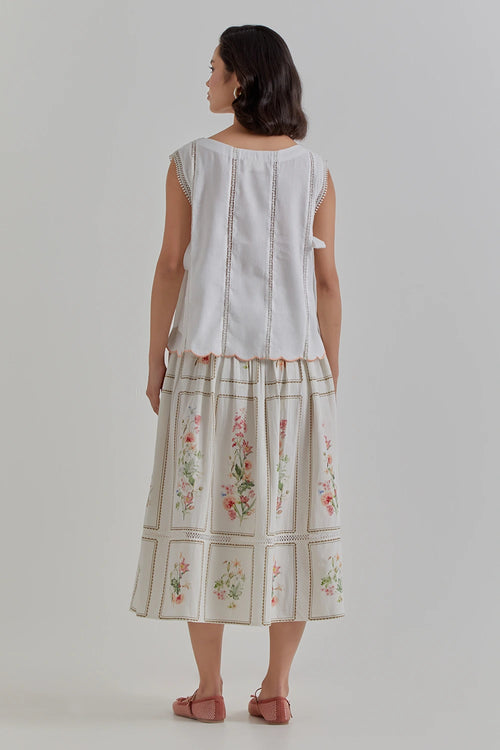 White Florence Co-ord Set