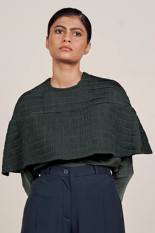 Green Cape Top