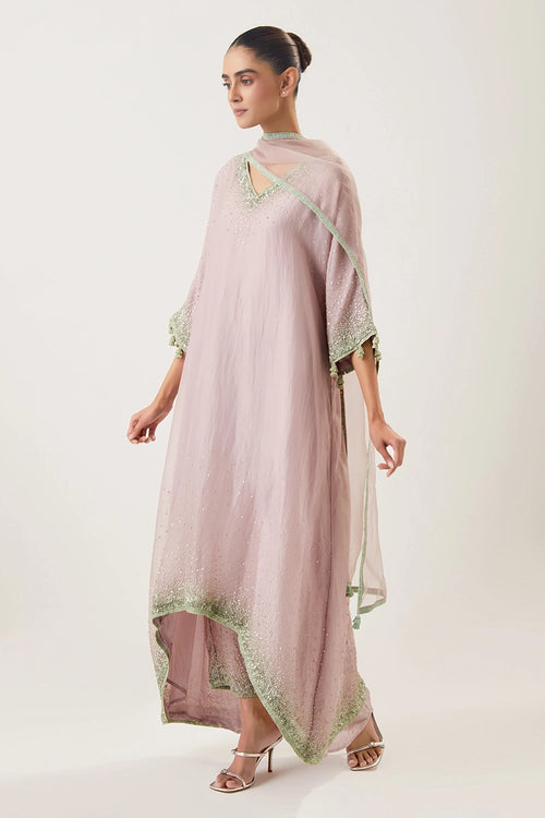 Ruhani Lilac Kurta Set