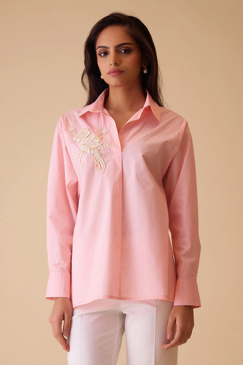 Nisha Pink Shirt