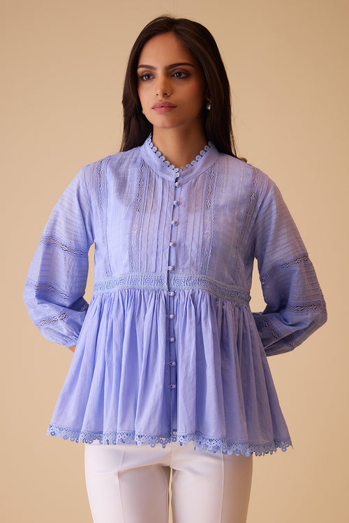 Blue Ira Top