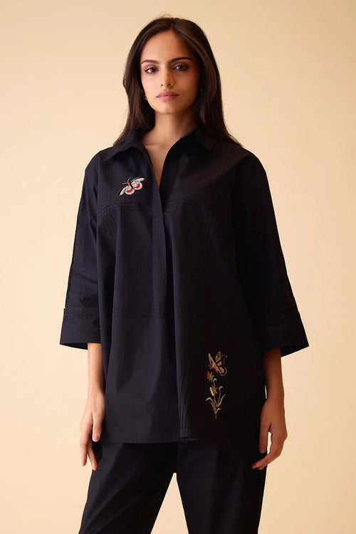 Neela Black Co-ord Set