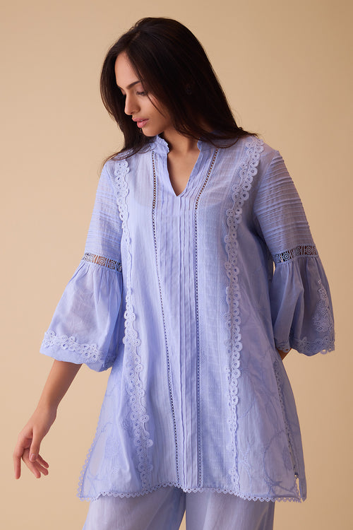 Blue Cecile Tunic