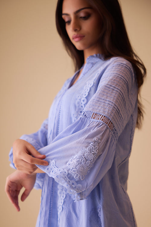Blue Cecile Tunic