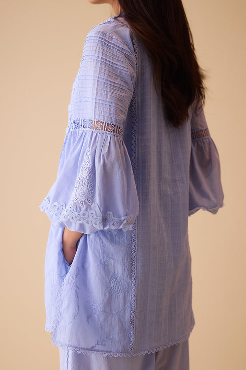 Blue Cecile Tunic